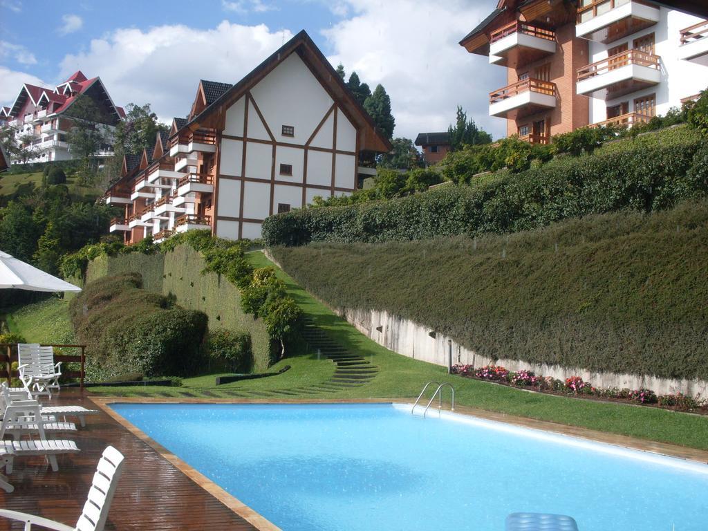 Apartamento Para Temporada No Alto Do Capivari Campos do Jordão Pokoj fotografie